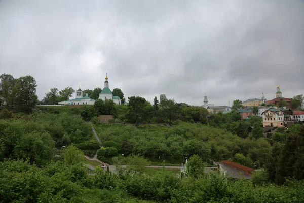 Vladimir Rusia Mayo 2018 Jardín Patriarcal Centro Histórico Ciudad Conocido —  Fotos de Stock