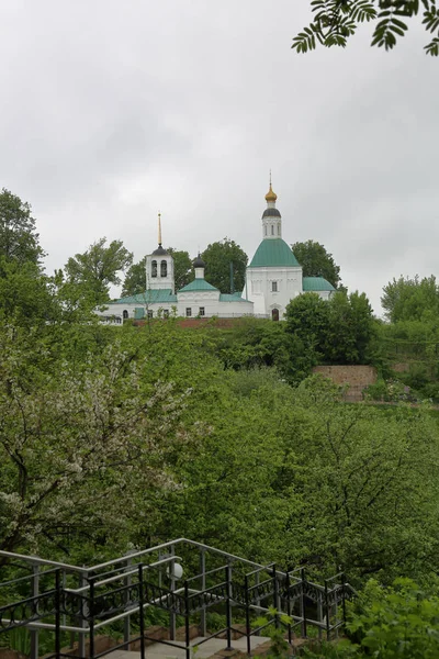 Vladimir Rusland Mei 2018 Patriarchale Tuin Het Historische Centrum Van — Stockfoto