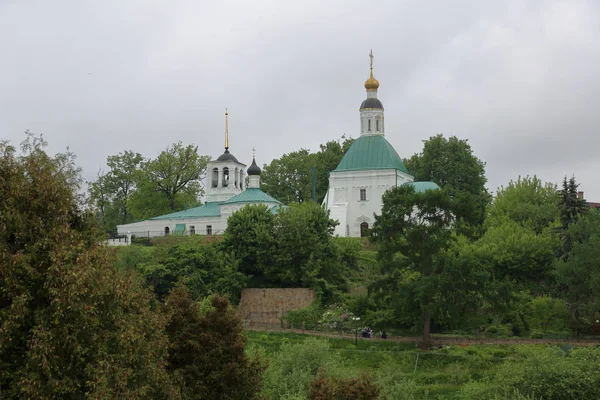 Vladimir Russie Mai 2018 Jardin Patriarcal Dans Centre Historique Ville — Photo