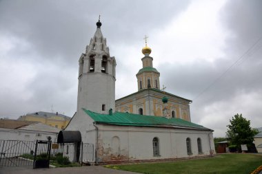 Vladimir, Rusya - 19 Mayıs 2018: St. George's Temple cephe. 1129 Prens Yury Dolgoruky tarafından kuruldu.