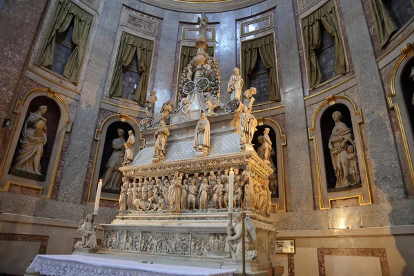 Bologna Itália Julho 2018 Interior Basílica San Domenico Construído Século — Fotografia de Stock