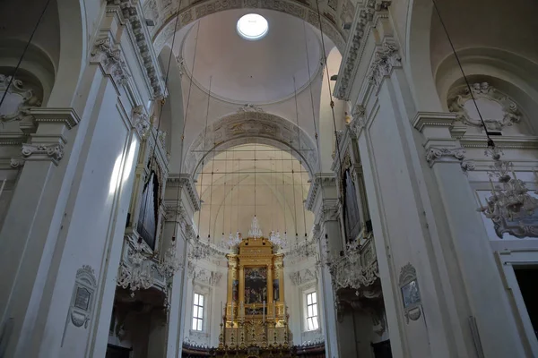 Bologna Italien Juli 2018 Interiören Basilikan San Domenico Byggd 1200 — Stockfoto