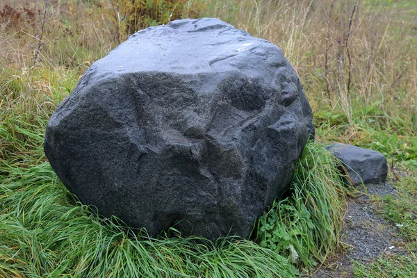 Oryginalna Teksturowana Powierzchnia Naturalnego Grubego Kamienia — Zdjęcie stockowe