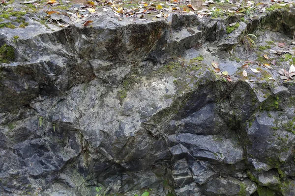 天然粗石料的原始纹理表面 — 图库照片