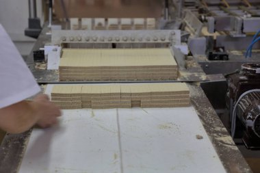 Ekipman ekmek fabrikasında