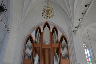 Kaliningrad, Rusya - 27 Kasım 2018: İç katedral Immanuel Kant Adası. 1933 yılında kurulan