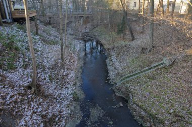 Kaliningrad, Rusya - 30 Kasım 2018: topraklarında Hayvanat Bahçesi. Modern Rusya'nın en büyük ve en eski hayvanat bahçelerinden biri. 1896 yılında kurulmuştur