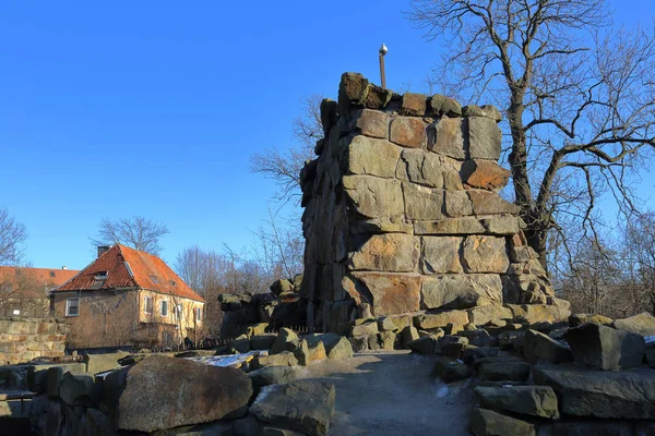 Kaliningrad Rusko Listopadu 2018 Území Města Zoo Jedna Největších Nejstarších — Stock fotografie