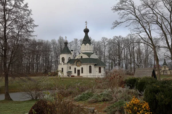 Izobilnoe Kaliningrad Region Russia November 2018 Exterior Churh Mother God — Stock Photo, Image