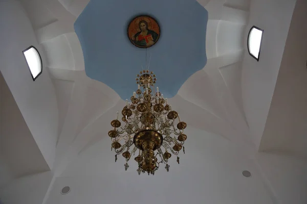 Izobilnoe Regione Kaliningrad Russia Novembre 2018 Interno Della Chiesa Della — Foto Stock