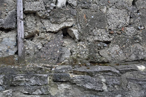 Αρχική Επιφάνεια Από Φυσική Χονδρόκοκκη Πέτρα — Φωτογραφία Αρχείου