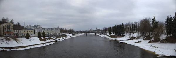 Vista della città di Torzhok, Russia — Foto Stock