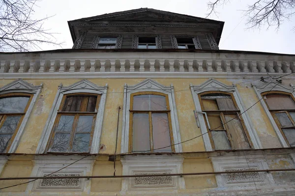 俄罗斯托尔佐克市的古建筑 — 图库照片