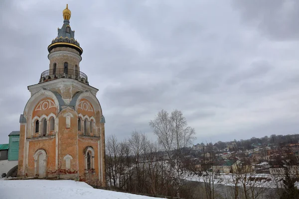 Borisoglebsky-Kloster, torzhok, russland — Stockfoto