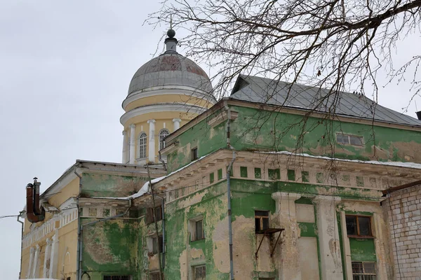 Erlöser-Verklärung-Kathedrale, torzhok, russland — Stockfoto