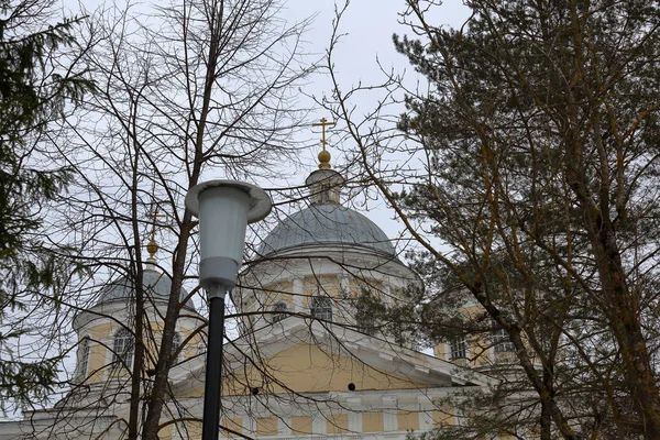Erlöser-Verklärung-Kathedrale, torzhok, russland — Stockfoto