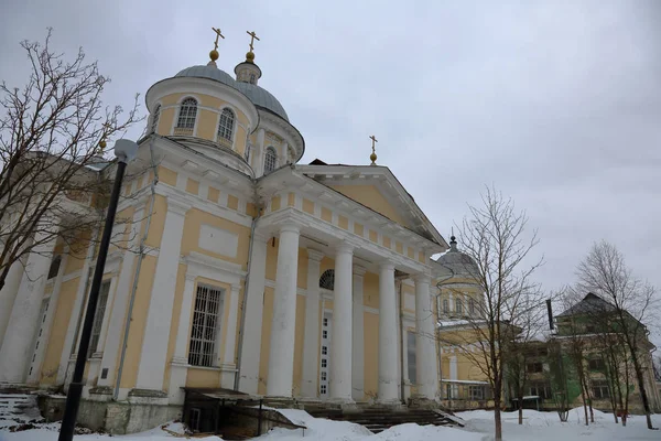 Erlöser-Verklärung-Kathedrale, torzhok, russland — Stockfoto