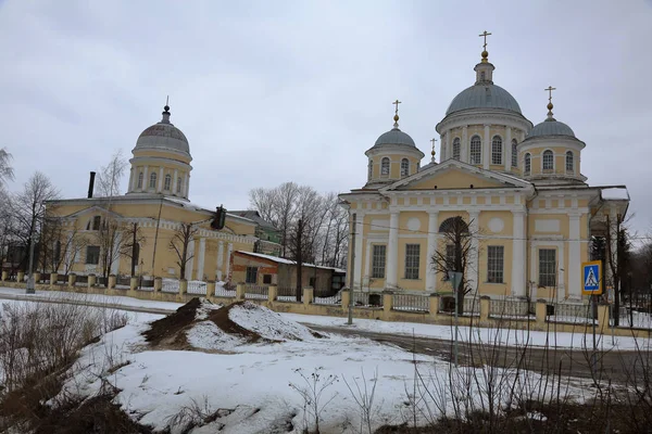 Cattedrale della Trasfigurazione del Salvatore, Torzhok, Russia — Foto Stock