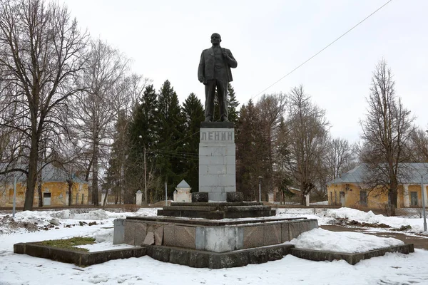 Monument à Lénine à Torzhok, Russie — Photo