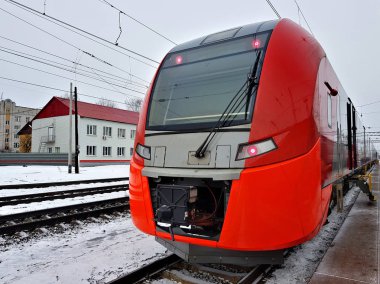 Yüksek hızlı tren istasyonunda