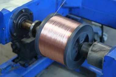 bakır tel bobinleri