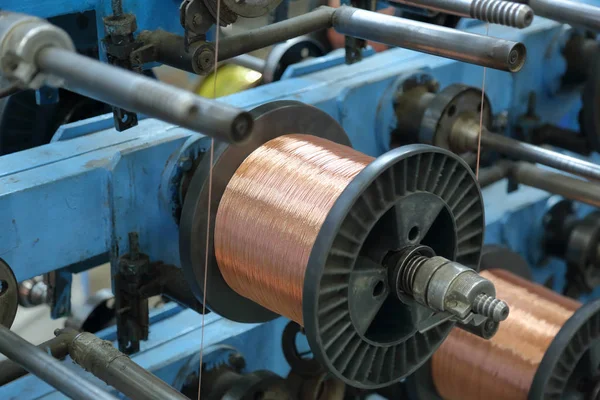 Bobinas de alambre de cobre — Foto de Stock