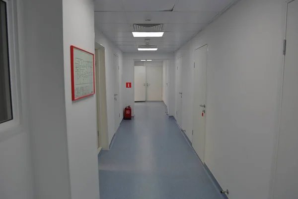Corridor in an industrial premises — Stock Photo, Image