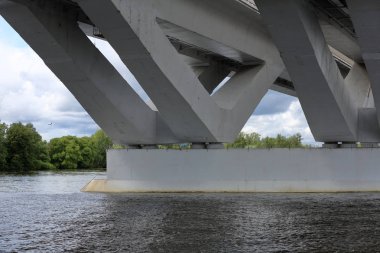 Ne zaman köprü üzerinden Moskova Nehri, Rusya Federasyonu