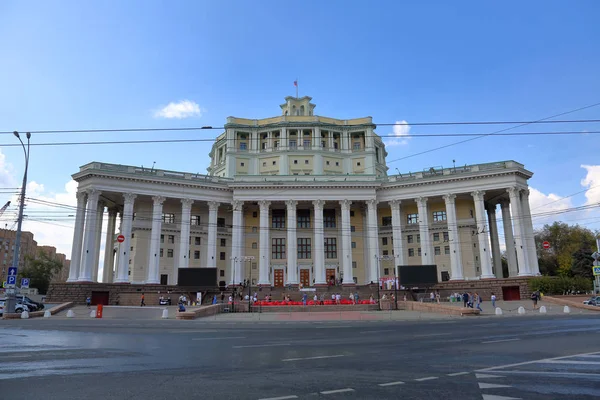 Rus Ordusu Tiyatrosu. Moskova, Rusya Federasyonu — Stok fotoğraf