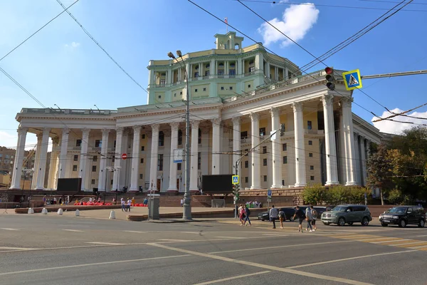 Teatro del Ejército Ruso. Moscú, Rusia — Foto de Stock
