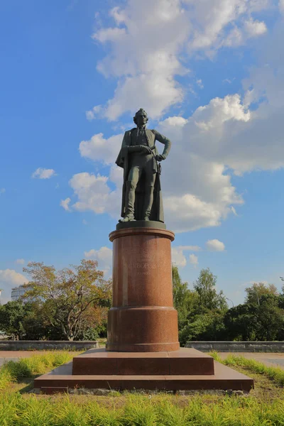 Пам'ятник Олександру Суворовському, Москві, Росії — стокове фото