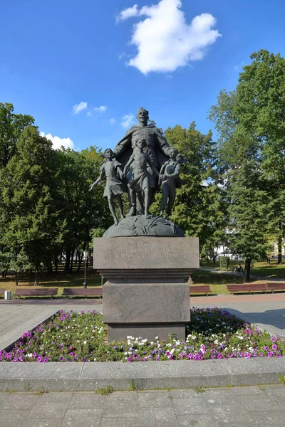 Denkmal für die Kämpfer gegen den Faschismus, Moskau, Russland — Stockfoto