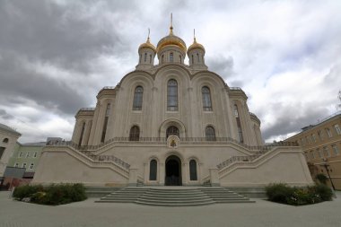 Sretensky Manastırı Tapınağı. Moskova, Rusya Federasyonu