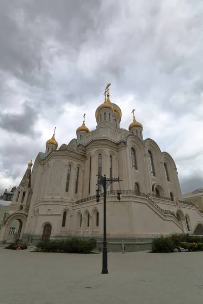 Temple du monastère Sretensky. Moscou, Russie — Photo