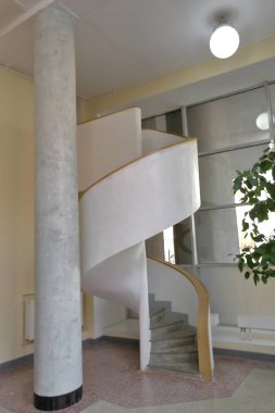 Rosstat binasının iç. Moskova, Rusya Federasyonu