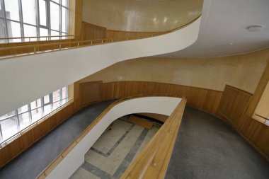 Rosstat binasının iç. Moskova, Rusya Federasyonu