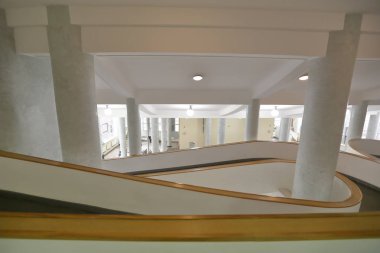 Rosstat binasının iç. Moskova, Rusya Federasyonu