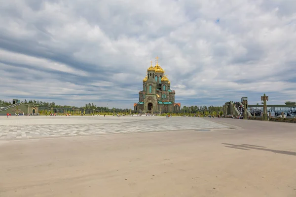 Kubinka Russia July 2020 Exterior Main Temple Armed Forces Russian — Stock Photo, Image