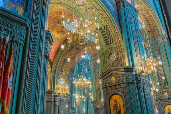 Kubinka Rusia Julio 2020 Interior Del Templo Principal Las Fuerzas — Foto de Stock