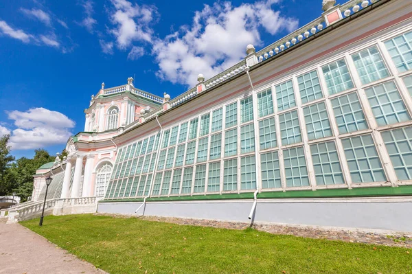 Moskova Rusya Ağustos 2020 Tarihi Müze Mülk Kuskovo Mimari Topluluğunun — Stok fotoğraf