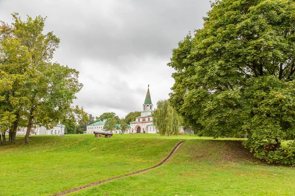 Moskva Ryssland September 2020 Ingår Den Arkitektoniska Ensemblen Den Historiska — Stockfoto