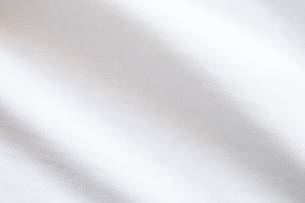 Top Vista Perto Tiro Tecido Branco Camisa Algodão Com Detalhe — Fotografia de Stock