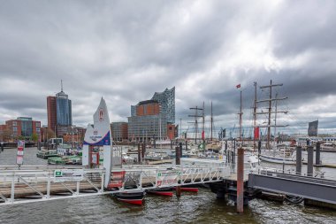 Hamburg - Hamburg Şehri Spor Panoraması Elbe Filarmoni Salonu, Hamburg, Almanya, Hamburg, 26.04.2018