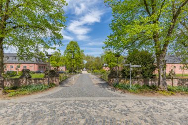 Moenchengladbach - Wickrath Kalesi, Kuzey Ren Vestfalyası, Almanya, Moenchengladbach, 30.04.2017