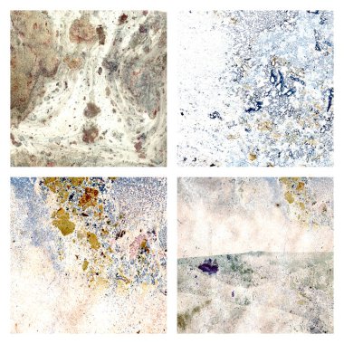 Soyut suluboya deniz gri-mavi narin arkaplanı ayarlayın. Yüksek kaliteli illüstrasyon