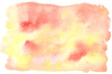 Suluboya soyut sonbahar şenliği sarı turuncu kırmızı arka plan bulanık. Yüksek kaliteli illüstrasyon