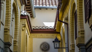 Granada, Andalusia, Güney İspanya mimari detay