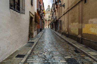 Tipik mimari Granada, Andalusia, Güney İspanya