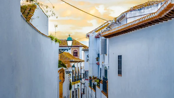 Kleurrijke Afbeelding Van Architectuur Granada Andalusië Zuid Spanje — Stockfoto