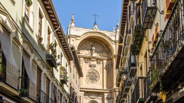 Andalusia, Güney İspanya Granada katedralde mimari detay